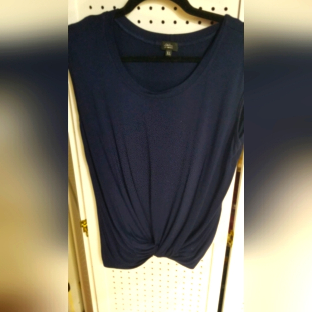 Storm LA navy sleeveless top